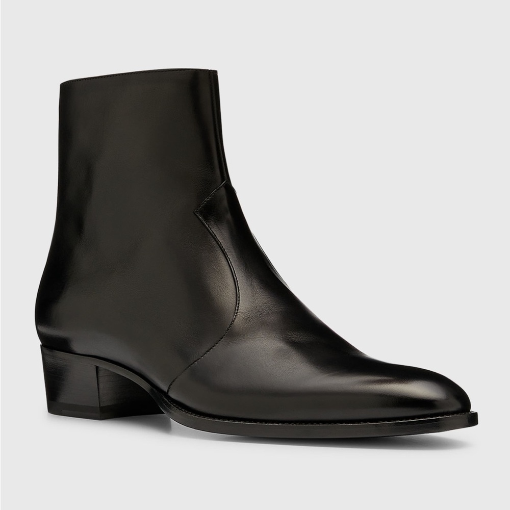 ❌SOLD❌
‼️NEW‼️Saint Laurent "Wyatt 40" Zip Boots